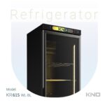 یخچال مشکی 60 سانتی کینو kino مدل KR 615 WL-BL ( کافی شاپی )