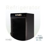 یخچال مشکی 70 سانتی کینو kino مدل KR 680 WL-BL