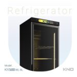 یخچال مشکی 50 سانتی کینو kino مدل KR 500 WL-BL (کافی شاپی)
