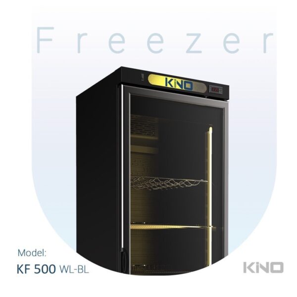 فریزر مشکی 50 سانتی کینو kino مدل KF 500 WL- BL (کافی شاپی)
